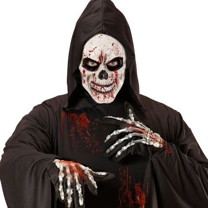 Widmann SRL Bloederige schedel masker eng