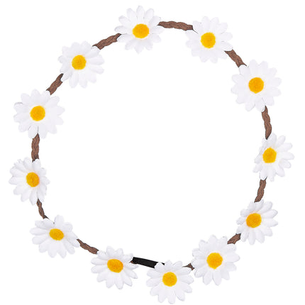 Widmann SRL Bloemen hoofdband voor hippies