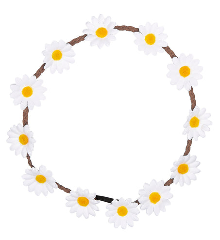 Widmann SRL Bloemen hoofdband voor hippies