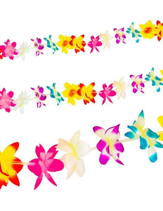 Widmann SRL Bloemenslinger multi 3 meter kostuum Teun