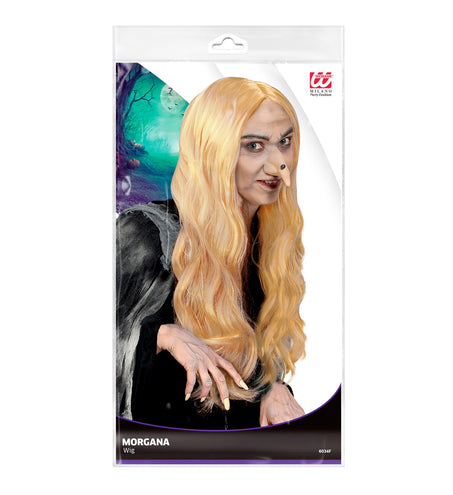 Widmann SRL Blonde heksen pruik Morgana