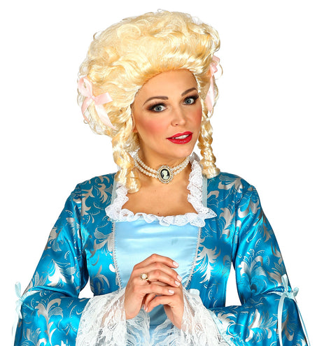Widmann SRL Blonde pruik Koloniale vrouw