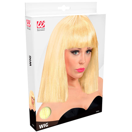 Widmann SRL Blonde showgirl pruik