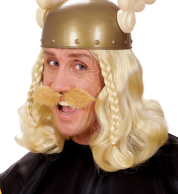 Widmann SRL Blonde snor groot