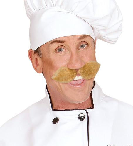 Widmann SRL Blonde snor groot