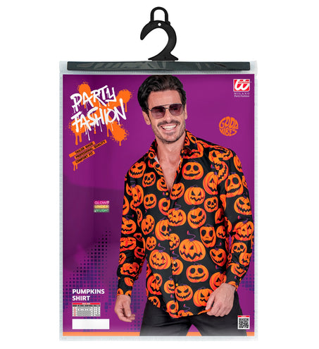 Widmann SRL Blouse halloween pompoen edgar