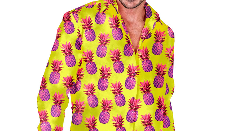 Widmann SRL Blouse neon ananas Ankie