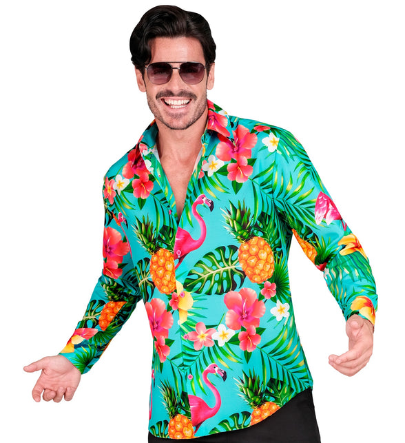Widmann SRL Blouse neon flamingo Floor