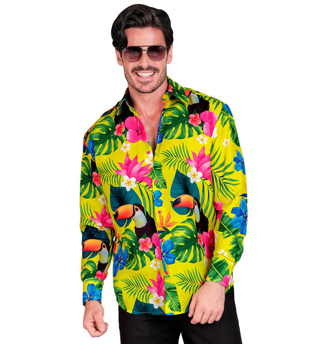 Widmann SRL Blouse neon tropicana Troy