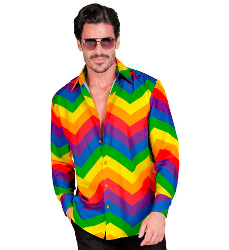 Widmann SRL Blouse regenboog unisex Ella