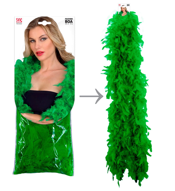 Widmann SRL Boa Esther groen 180cm