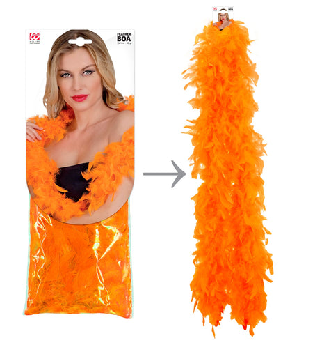 Widmann SRL Boa Esther oranje 180cm