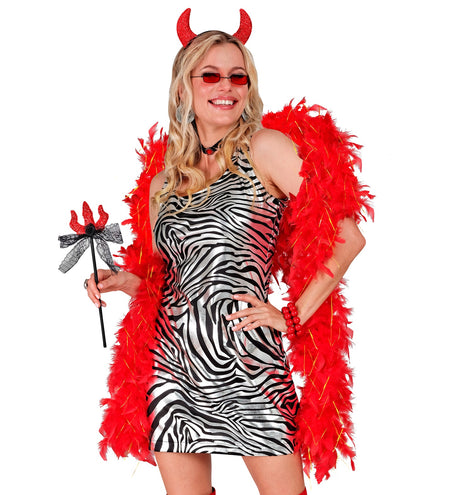 Widmann SRL Boa Esther rood goud 180cm