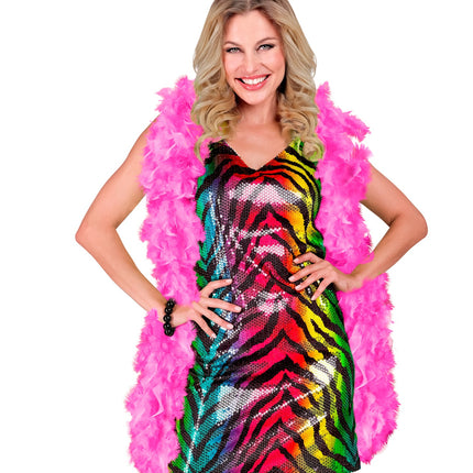 Widmann SRL Boa Esther roze 180cm