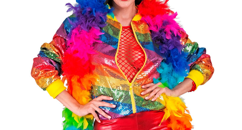 Widmann SRL Boa Joyce regenboog 180cm