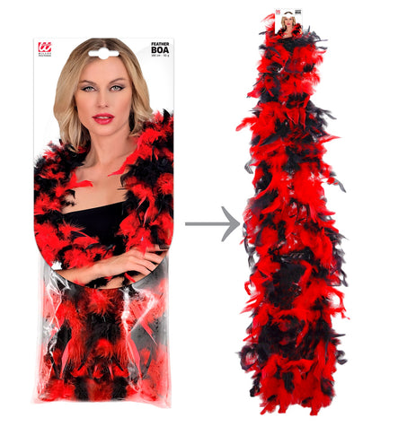 Widmann SRL Boa Joyce rood zwart 180cm