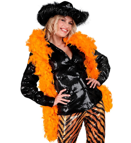 Widmann SRL boa oranje 180cm