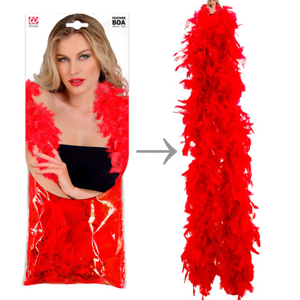 Widmann SRL boa rood 180cm