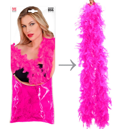 Widmann SRL boa roze / magenta 180cm