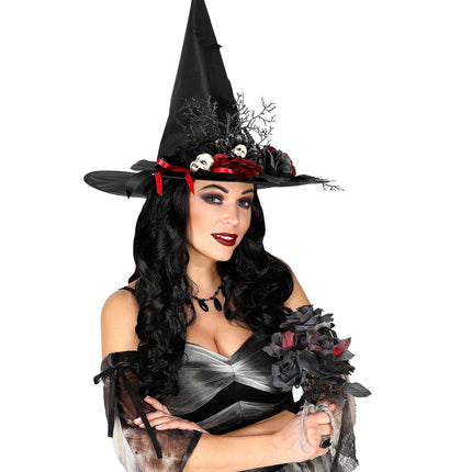 Widmann SRL Boeket met zwarte rozen