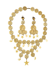 Widmann SRL Boheemse zigeunerin juwelen set munten