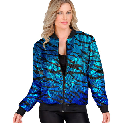 Widmann SRL Bomberjack ocean blauw