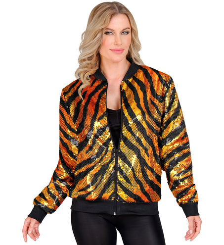 Widmann SRL Bomberjack tijger print