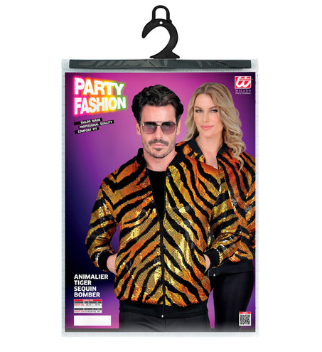 Widmann SRL Bomberjack tijger print