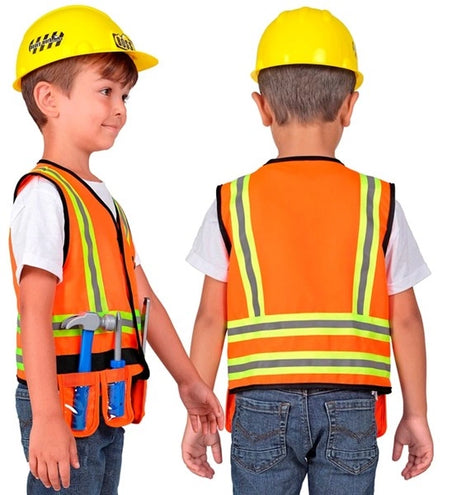 Widmann SRL Bouwvakker vest kind kostuum Niek