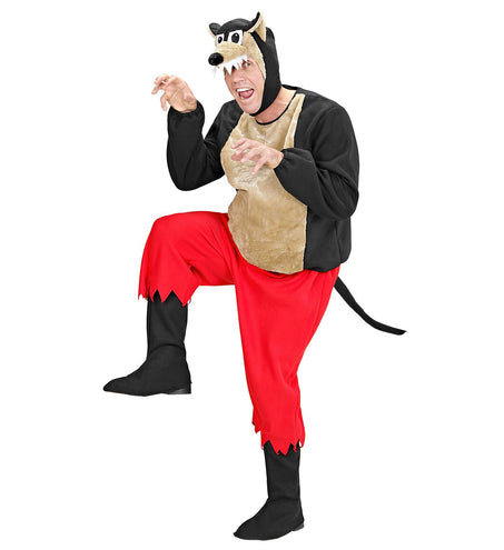 Widmann SRL Boze wolf kostuum Roodkapje