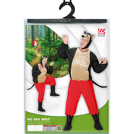 Widmann SRL Boze wolf kostuum Roodkapje