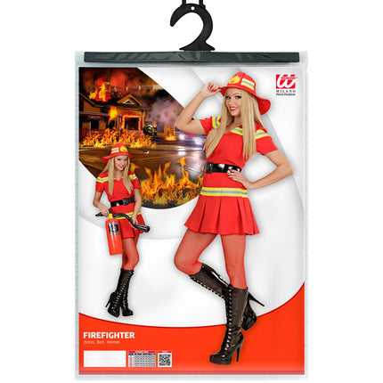 Widmann SRL Brandweer kostuum dames Fire