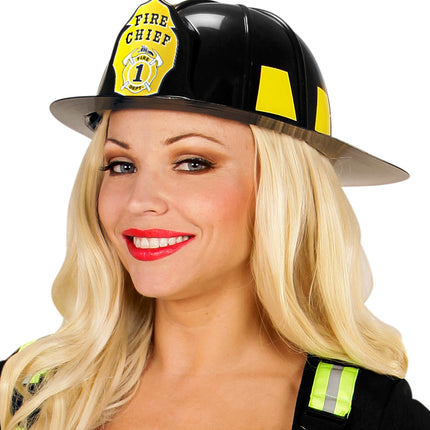 Widmann SRL Brandweerhelm zwart