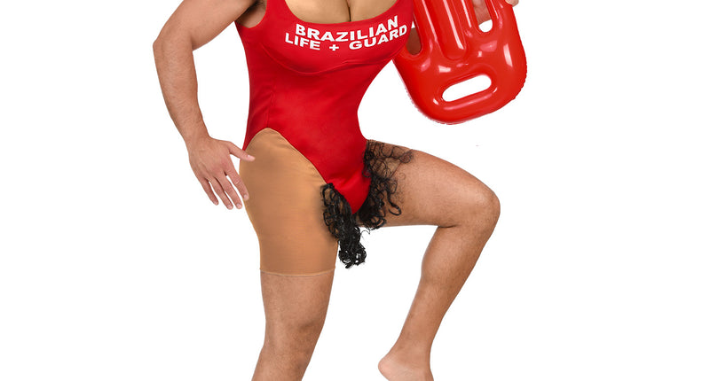 Widmann SRL Braziliaanse lifeguard pak volwassenen