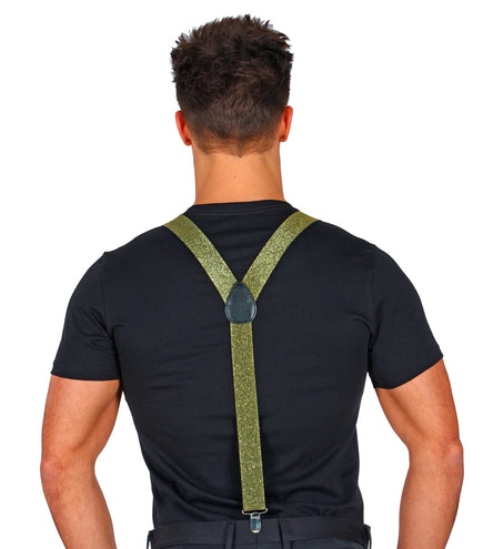 Widmann SRL bretel lurex goud