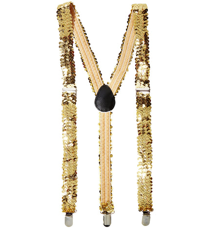 Widmann SRL bretel pailletten goud