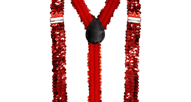 Widmann SRL bretel pailletten rood