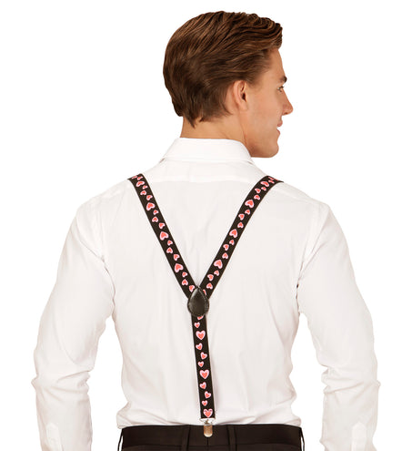 Widmann SRL Bretels met hartjes