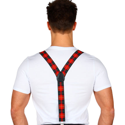 Widmann SRL Bretels schotse ruit