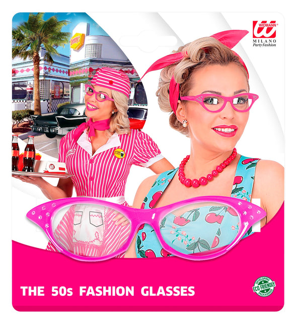 Widmann SRL Bril 50'S Rose Met Strass