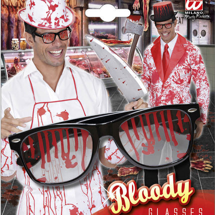 Widmann SRL Bril met bloeddruppels