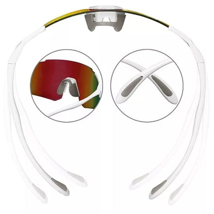 Widmann SRL Bril spiegellens regenboog Daan