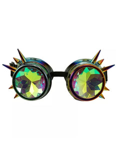 Widmann SRL Bril steampunk kaleidoscoop Fleur