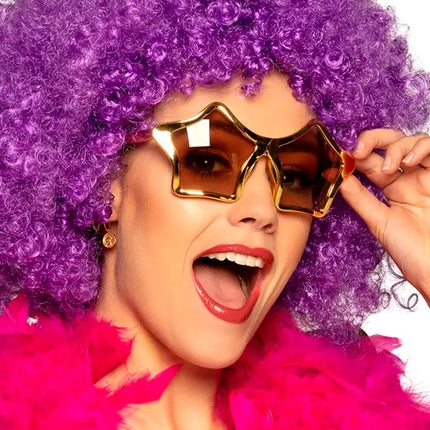 Widmann SRL Bril sterren goud Bram