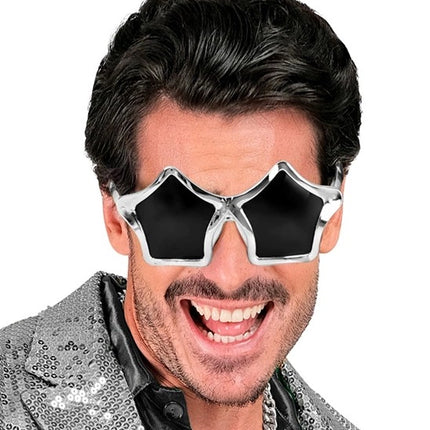 Widmann SRL Bril sterren zilver Sara