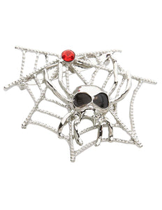 Widmann SRL Broche spinnenweb met spinnen