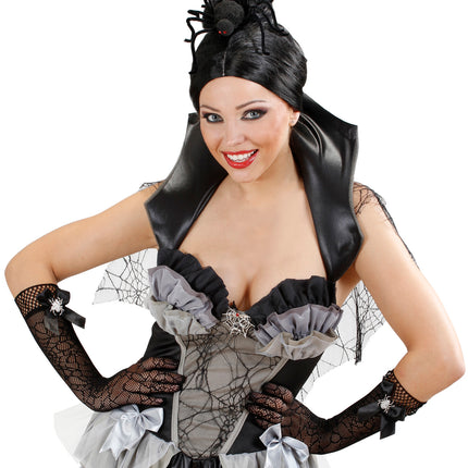 Widmann SRL Broche spinnenweb met spinnen