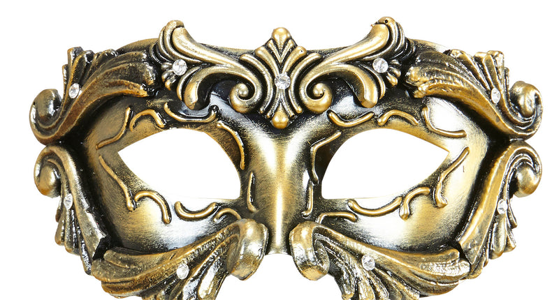 Widmann SRL Bronskleurig damesmasker