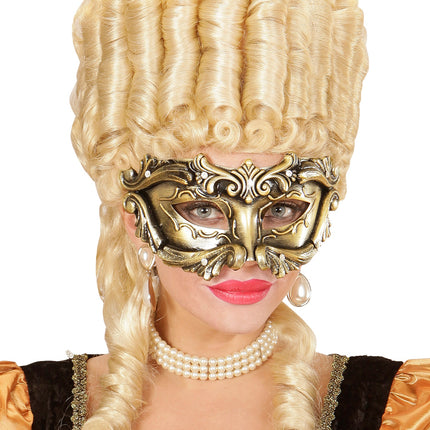 Widmann SRL Bronskleurig damesmasker