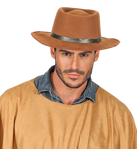 Widmann SRL Bruine hoed Gaucho